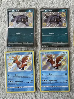 Pokemon TCG Paldean Shining Fates Lot of 8 Cards Baby Shiny Holo Near Mint (NM) - Image 2