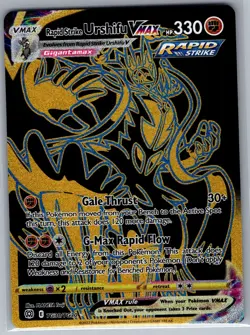 Rapid Strike Urshifu VMAX TG30/TG30 Brilliant Stars - Pokemon Card - NM - Image 1