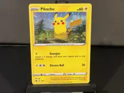 Pokemon Card Pikachu 7/15 McDonald's Promo Holo Rare 2022 - Image 1