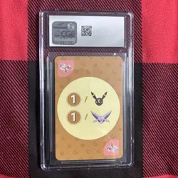 Sylveon Pokemon Playing Cards 2019 Korean Point Salad Eevee Edition CGC GEM 10 - Image 2