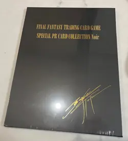 Final Fantasy TCG Special PR Card Collection Noir Sealed 25th Anniversary FFVII - Image 1