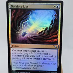 No More Lies NM Foil Murders at Karlov Manor Single MtG Uncommon - Image 2
