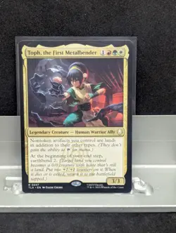 Toph, the First Metalbender NM X1 Avatar The Last Airbender MTG - Image 1