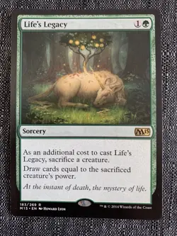 Life's Legacy NM Magic 2015 MTG Magic The Gathering - Image 1