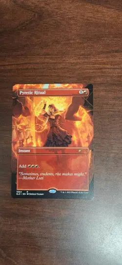MTG Pyretic Ritual Secret Lair Drop M/NM - Image 1