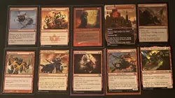 Custom Krenko Mob Boss Commander Deck! Ready To Play And Unused - Image 5