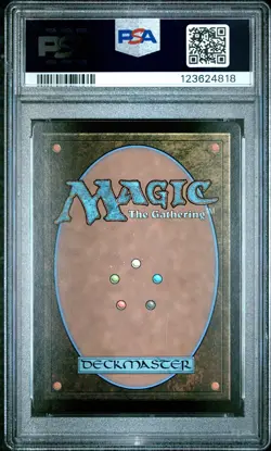 4818 Nibelheim Aflame 2025 MTG Final Fantasy #0339 Woodblock Foil PSA 10 - Image 2