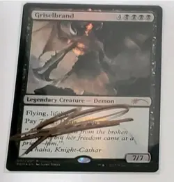 MTG FOIL GRISELBRAND SHADOW SIGNED BY ARTIST Grand Prix Promo - Image 1