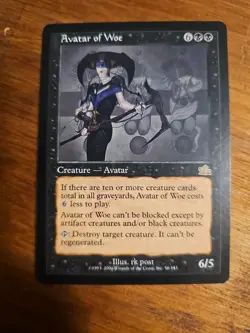 Magic The Gathering Prophecy Avatar of Woe #56/143 MTG TCG CCG - Image 1