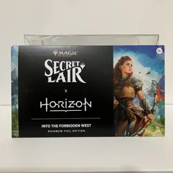 MTG Secret Lair x Horizon Into The Forbidden West Rainbow Foil - Sealed In Hand - Image 1