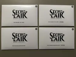 MTG Secret Lair x Post Malone Bundle Sealed SLD [x4 Packs] Complete Set - Image 2