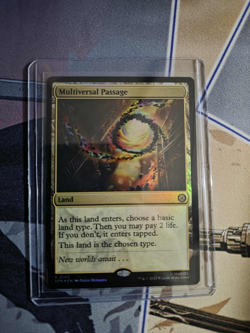 Near Mint, English - 1 x MTG Multiversal Passage - Foil Marvel's Spider-Man - Image 1