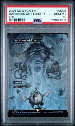 123624511 Darkness of Eternity 2025 MTG Final Fantasy FCA #0008 Foil PSA 10 - Image 1