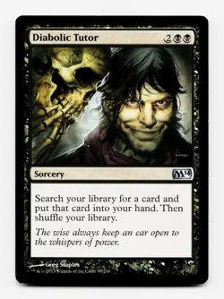 Diabolic Tutor [Magic 2014] MTG Magic ?? - Image 1