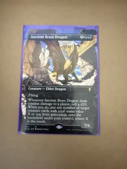 MTG Ancient Brass Dragon Commander Legends: Battle for Baldurs Gate NM Condition - Image 3