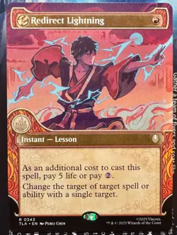 Redirect Lightning (Showcase) Avatar: The Last Airbender Regular - Image 1