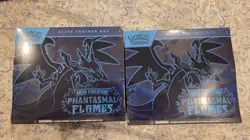 X2 Pokemon TCG Phantasmal Flames Elite Trainer Box ETB - New Sealed X2 - Image 1