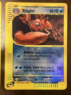 Vintage Pokemon Card Lot (5) Cards LP-NM Reverse Holos/Rare Excellent Condition - Image 1