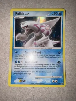 Palkia DP27 Diamond and Pearl Holo Legendary Pokemon Light To Moderate Play - Image 3