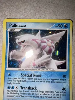 Palkia DP27 Diamond and Pearl Holo Legendary Pokemon Light To Moderate Play - Image 4