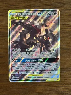 2020 Pokemon Umbreon And Darkrai GX SM 241 - Image 1