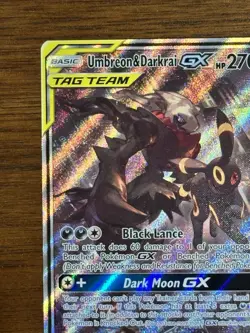 2020 Pokemon Umbreon And Darkrai GX SM 241 - Image 2