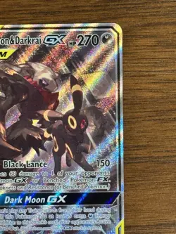 2020 Pokemon Umbreon And Darkrai GX SM 241 - Image 3