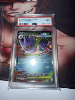 Mega Gengar ex 056/094 Me02: Phantasmal Flames Holo for sale online - Image 1