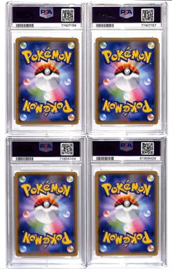 (4) Lot 2018 Pokemon Yokohama Center Promo JP Pikachu #280 #281 #282 #283 PSA 10 - Image 2