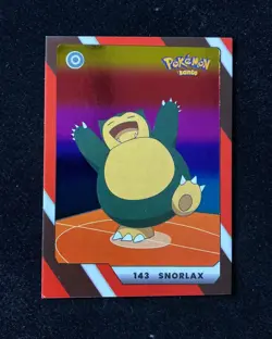2025 Full House Pokemon Kanto Holo #143 Snorlax n21 - Image 1