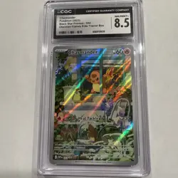 2023 POKEMON SVP EN-SV BLACK STAR PROMO #044 CHARMANDER CGC 8.5 - Image 1