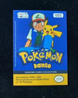 2025 Full House Pokemon Kanto Holo #003 Venusaur n21 - Image 2