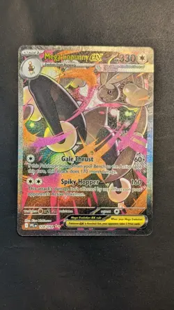 Mega Lopunny Ex 128/094 Special Illustration Rare Phantasmal Flames Pokemon - Image 1