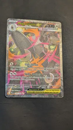 Mega Lopunny Ex 128/094 Special Illustration Rare Phantasmal Flames Pokemon - Image 2