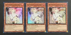 2025 YUGIOH RA04 1ST ED SUPER RARE ASH BLOSSOM & JOYOUS SPRING NM SET - Image 1