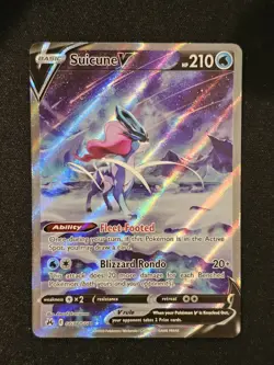 NM Suicune v Crown Zenith Galarian Gallery Holo Ultra Rare Card GG38 - Image 1