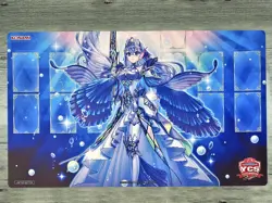 WVICM OCG Playmat Tearlaments Rulkallos TCG CCG Mouse Pad Trading Card Game Mat - Image 1