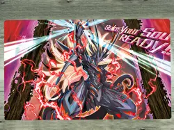 WVICM Playmat Vanquish Soul - Kaiser Varius TCG CCG Pad Trading Card Game Mat - Image 1