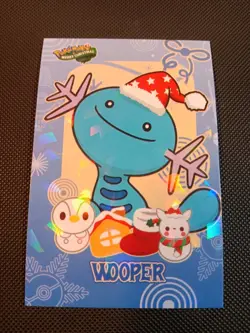 Pokemon 2024 Card Database Christmas Set Wooper Cracked Ice Holo Peru US Seller - Image 1