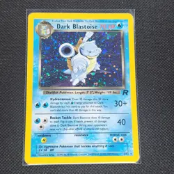 Dark Blastoise - 3/82 - Holo Rare - Team Rocket - Pokemon Card - LP - Image 1