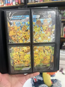 Pikachu V-Union [Set of 4] SWSH: Sword & Shield Promo Cards Holo - Image 1