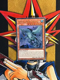 DUDE-EN037 Gameciel The Sea Turtle Kaiju Ultra Rare 1st Edition NM Yugioh Card - Image 1