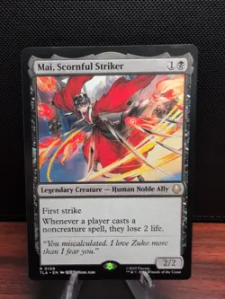 1x Mai, Scornful Striker Eng MTG - Avatar The Last Airbender - Image 1