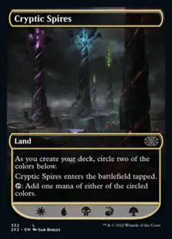 1 x Cryptic Spires - NM Eng MTG - Double Masters 2022 - Image 1