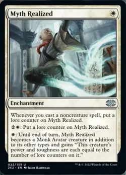 1x Myth Realized - NM Eng MTG - Double Masters 2022 - Image 1