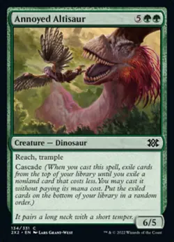 1 x Annoyed Altisaur - NM Eng MTG - Double Masters 2022 - Image 1
