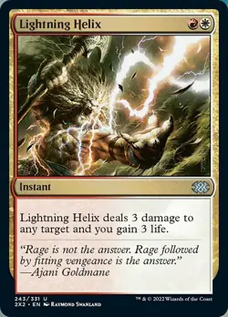1x Lightning Helix - NM Eng MTG - Double Masters 2022 - Image 1