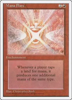 Mana Flare MP Fourth Edition MTG - Image 1
