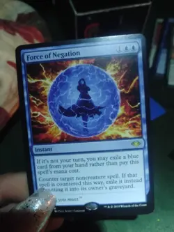 Magic the Gathering Force of Negation Card Modern Horizons - Image 1
