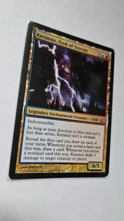 MTG - Keranos, God of Storms - Journey into Nyx - NM, English Magic - Image 2
